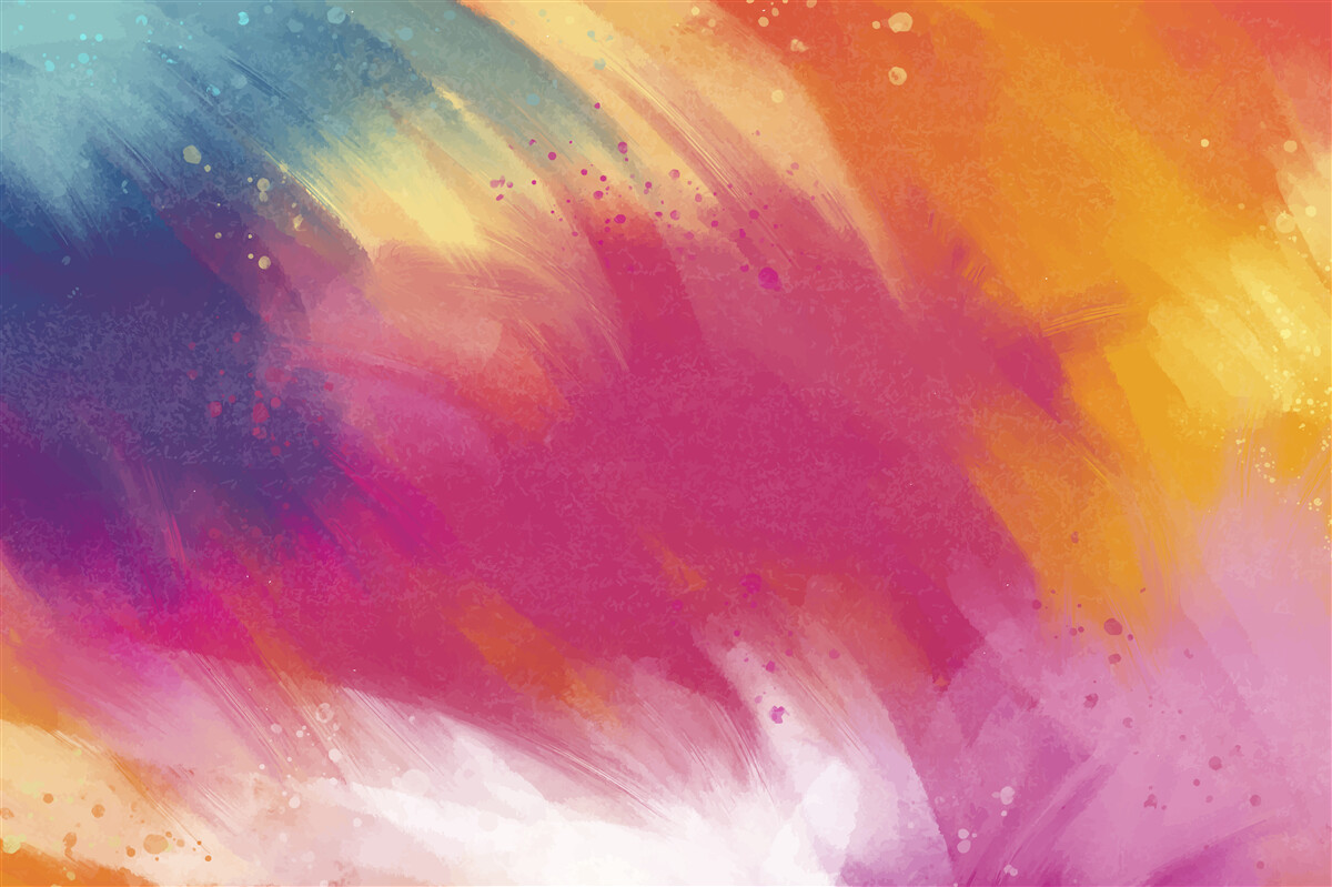 Фотошпалери веселка в космосі