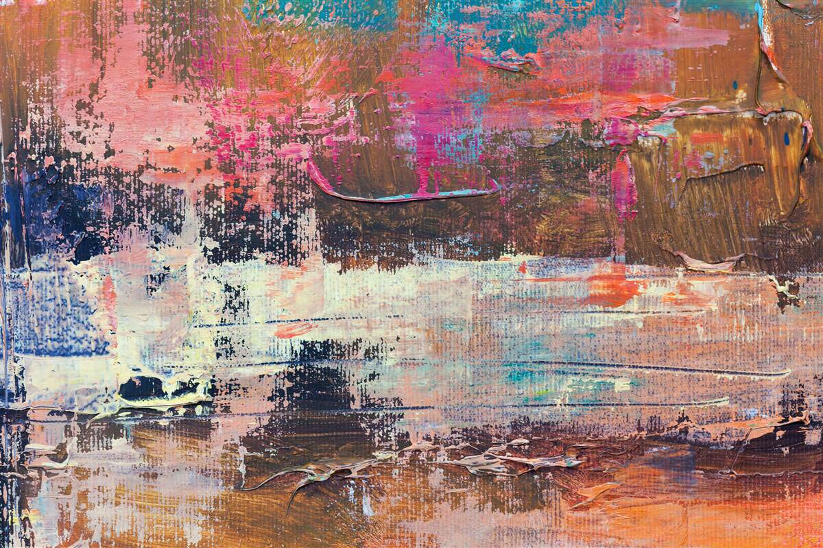 Фотошпалери захід сонця в лісі, забарвленому в рожеві відтінки