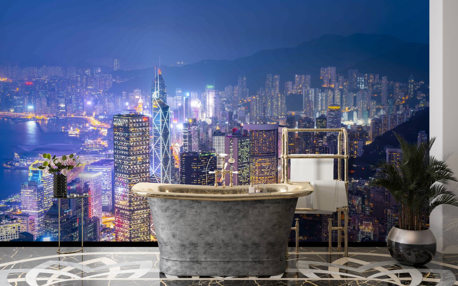 Фотошпалери для ванної кімнати