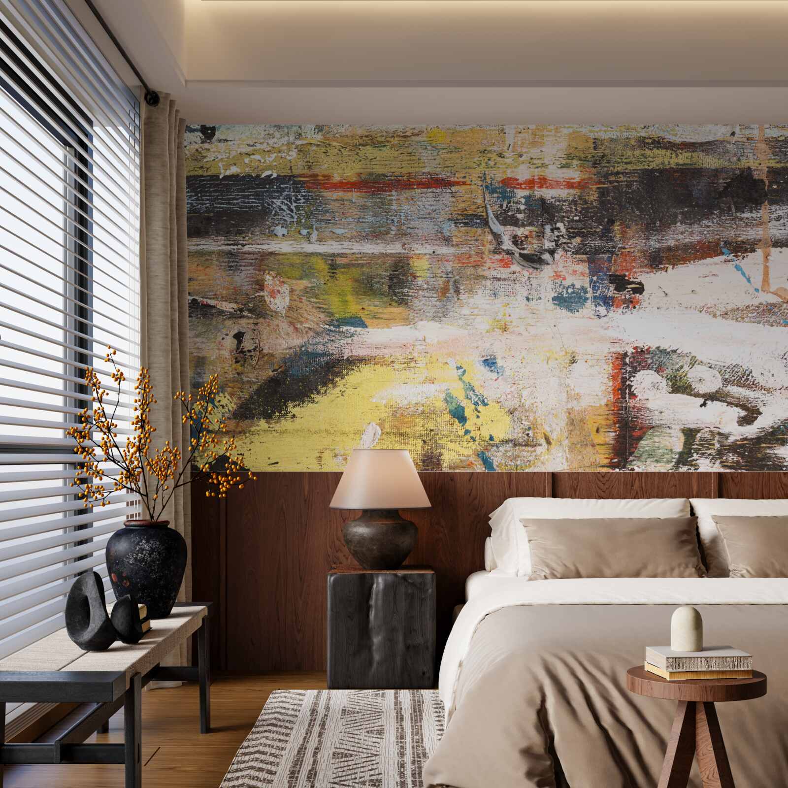 Фотошпалери піщаний пляж, де вода така спокійна