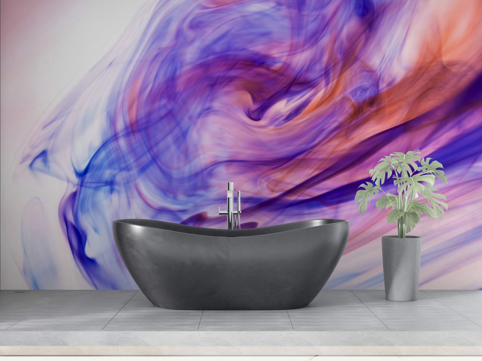 Фотошпалери світло-фіолетові плями