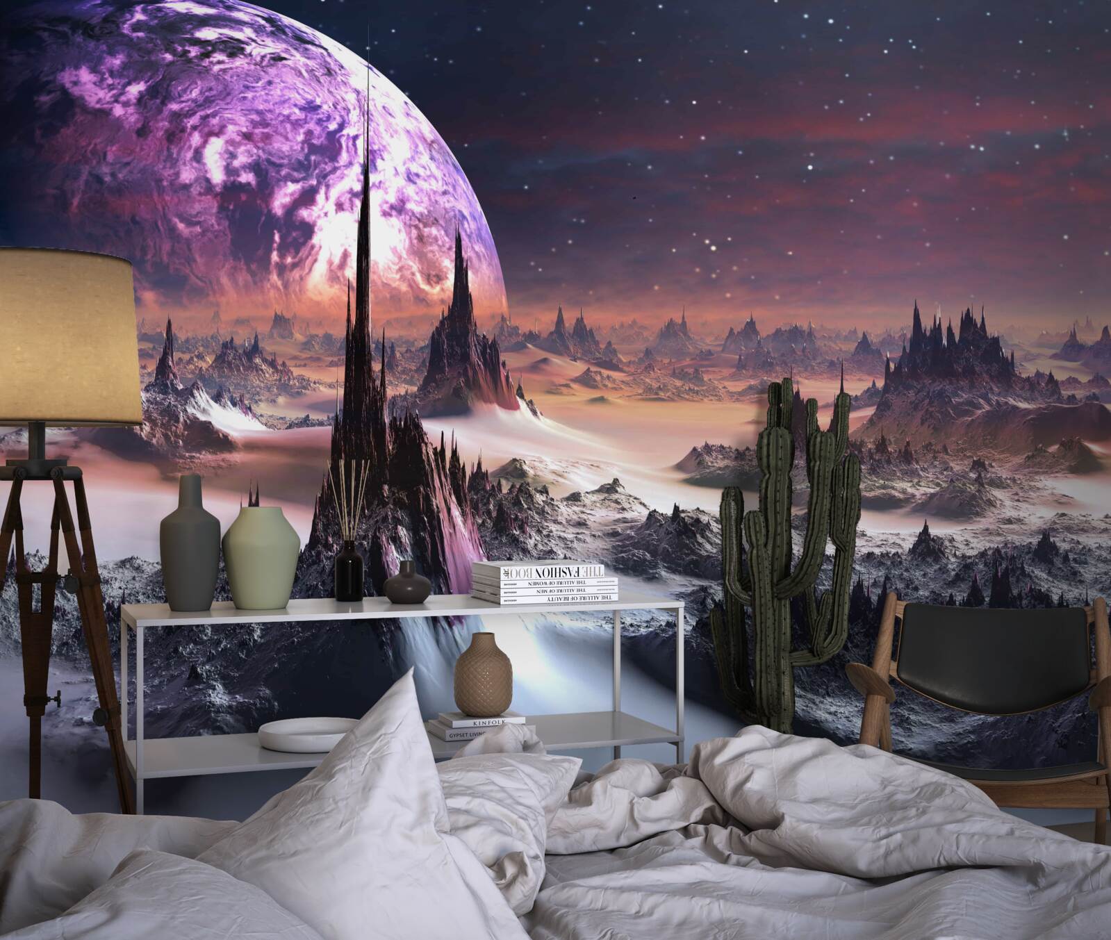 Фотошпалери космічний ландшафт і всесвіт