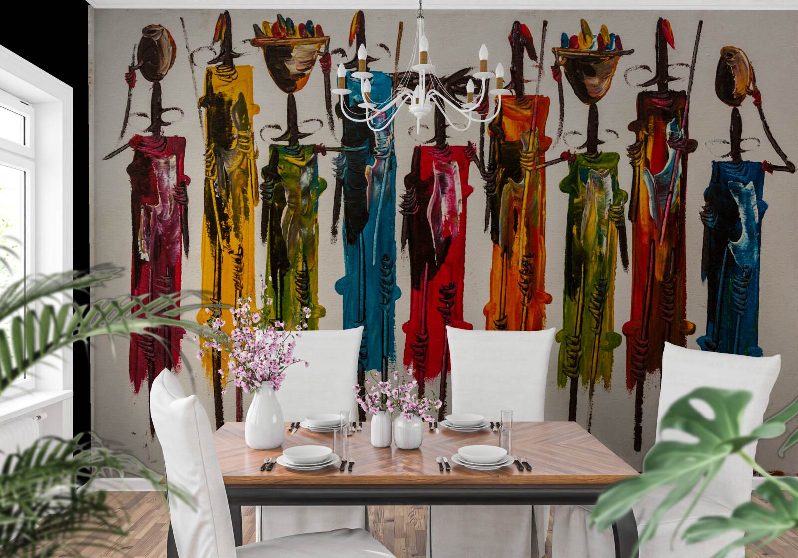 Фотошпалери плем'я з африки