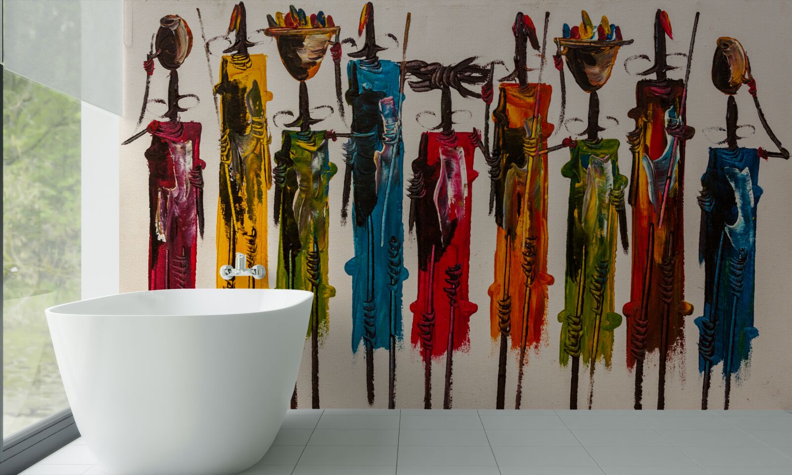 Фотошпалери плем'я з африки