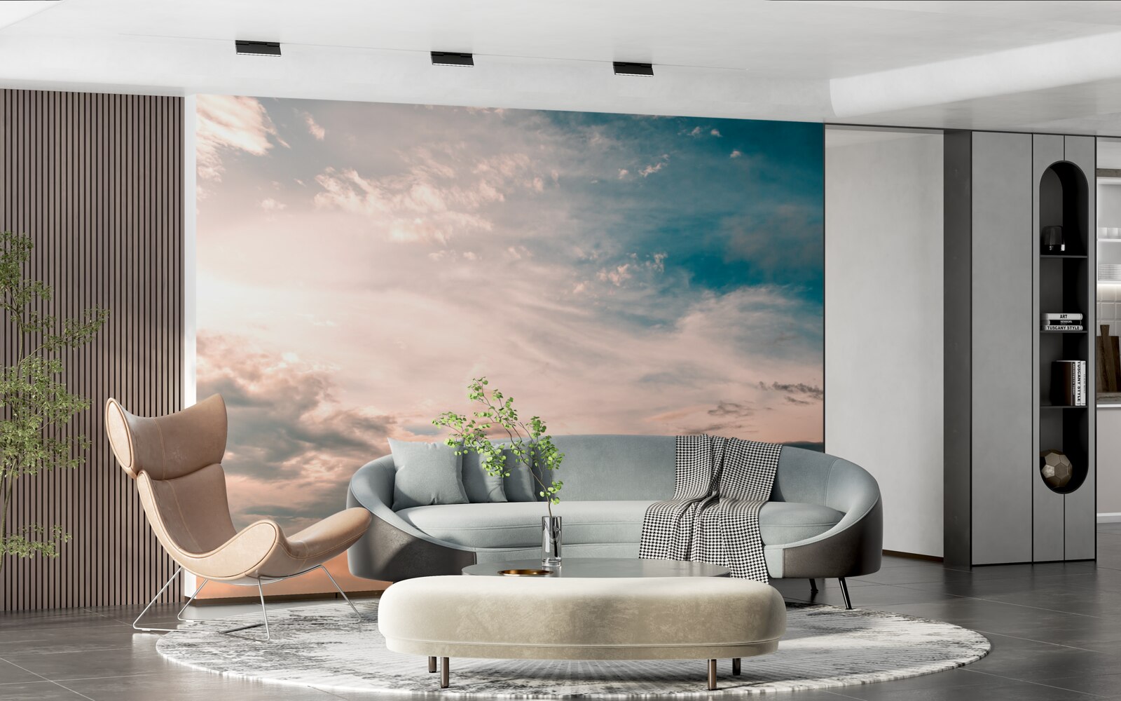 Фотошпалери небо на світанку