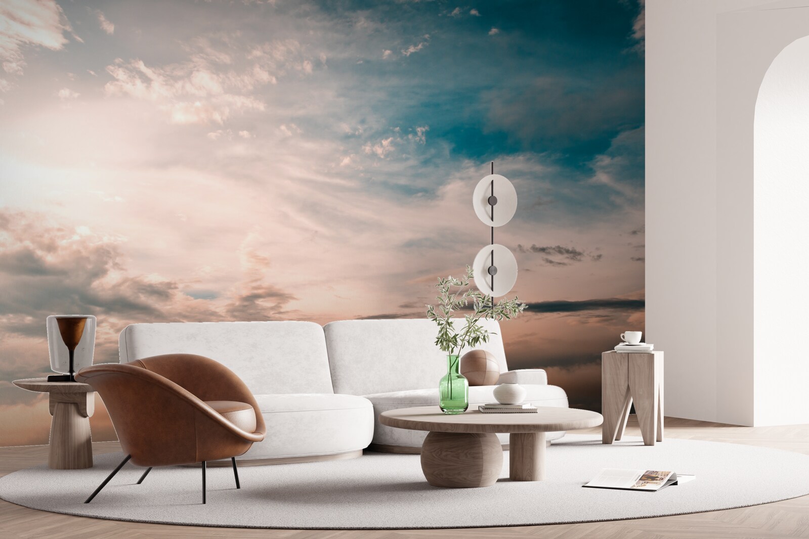 Фотошпалери небо на світанку