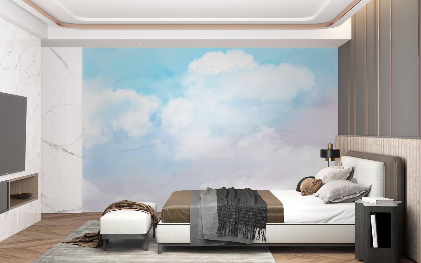 Фотошпалери небо яскраве і барвисте