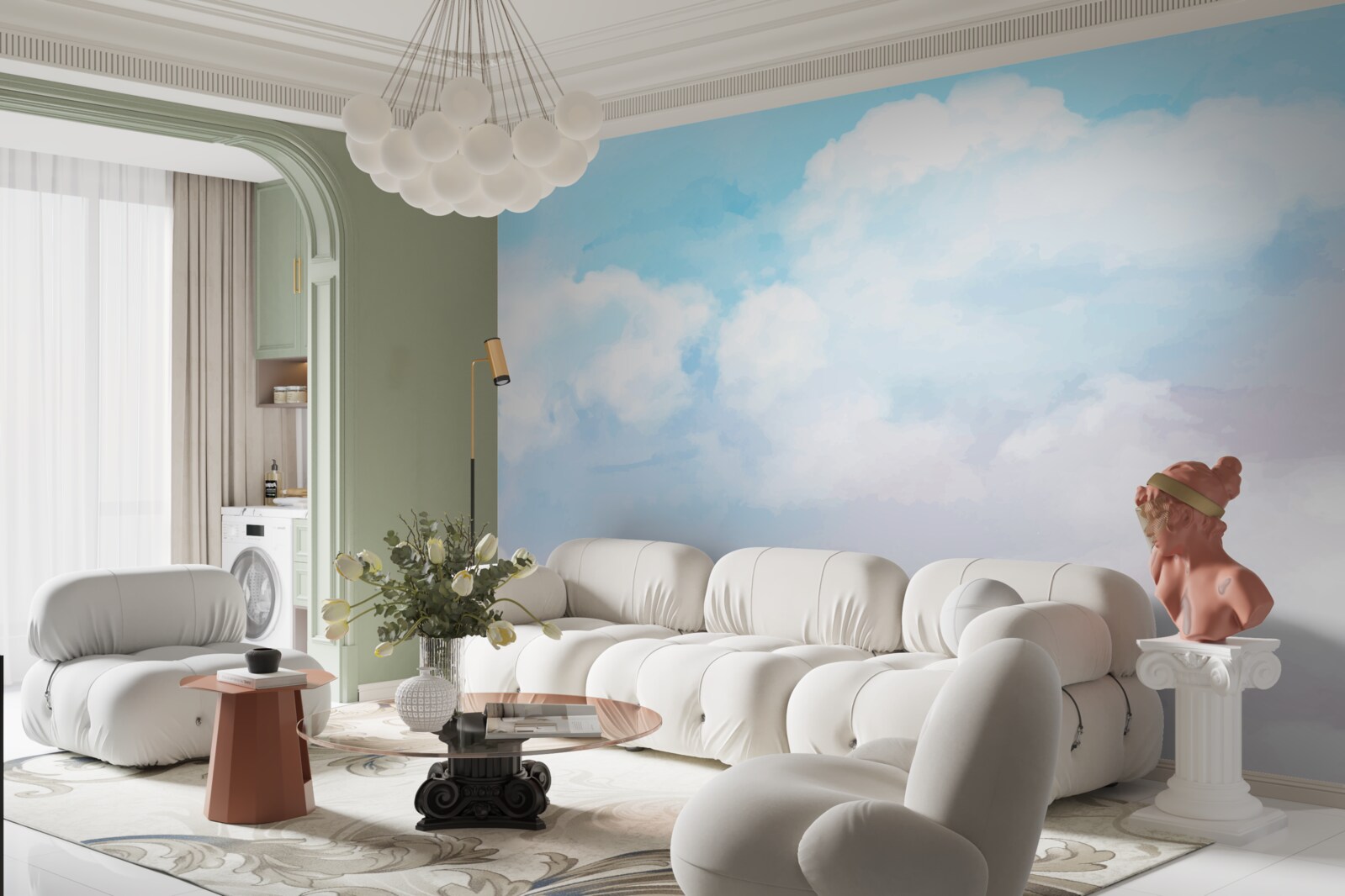 Фотошпалери небо яскраве і барвисте