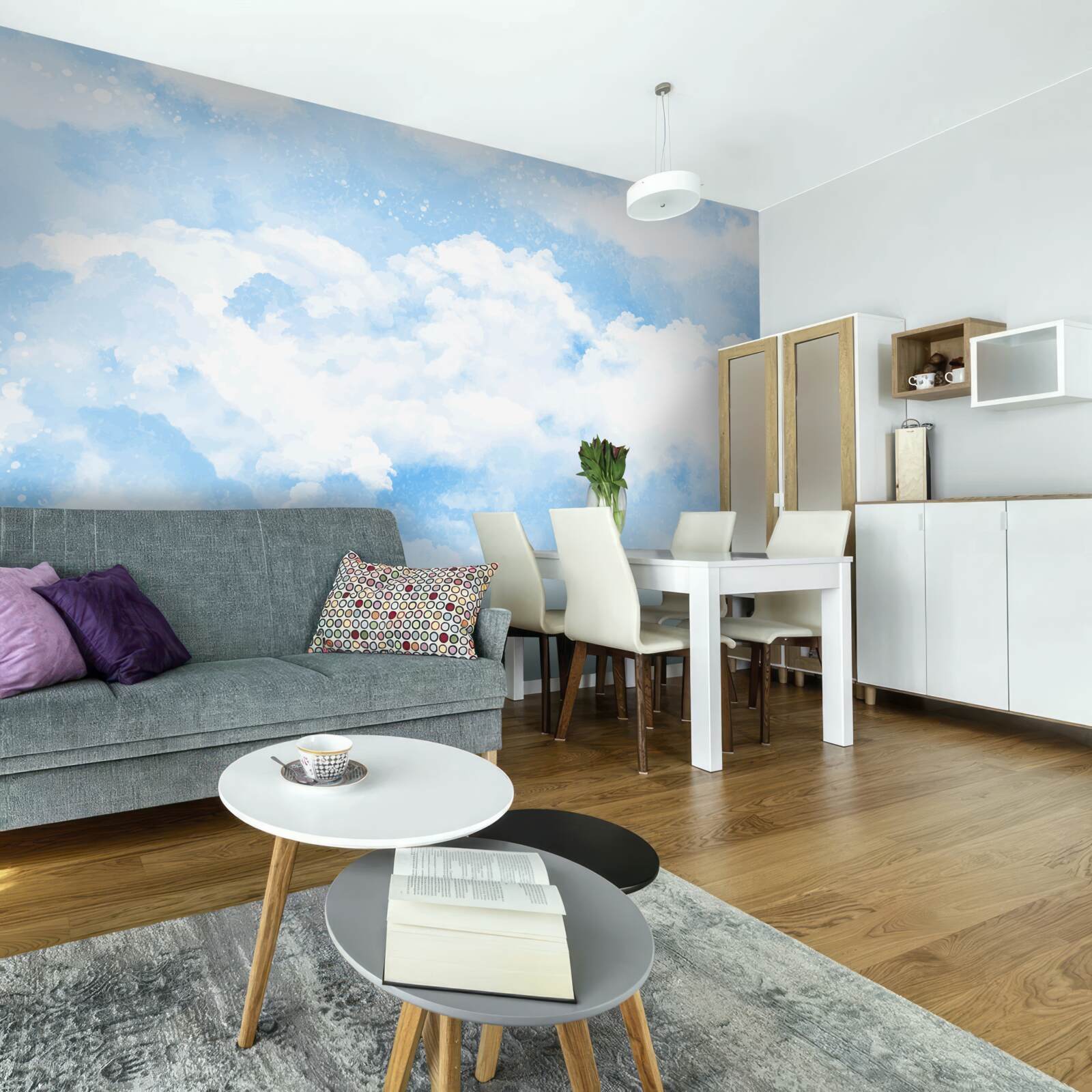 Фотошпалери "Блакитне небо віщує дощ".