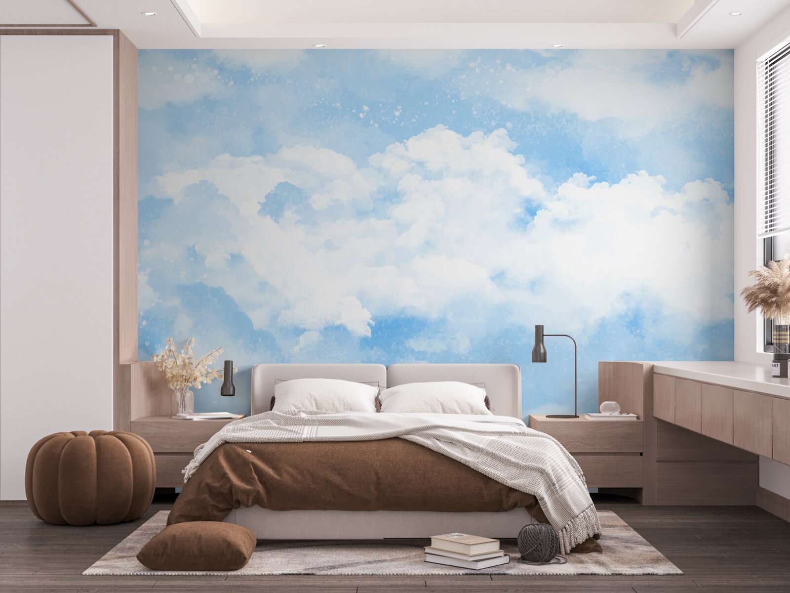 Фотошпалери "Блакитне небо віщує дощ".