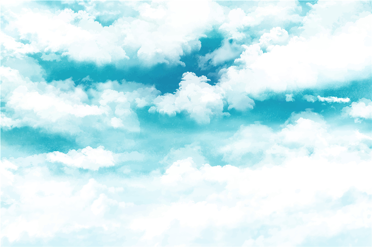 Фотошпалери вдень небо блакитно-біле