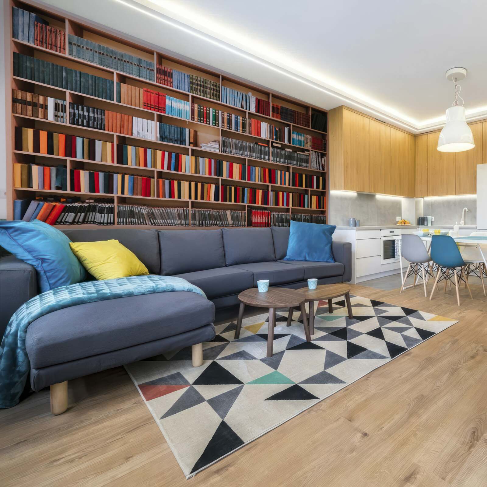 Фотошпалери велика книжкова колекція вдома