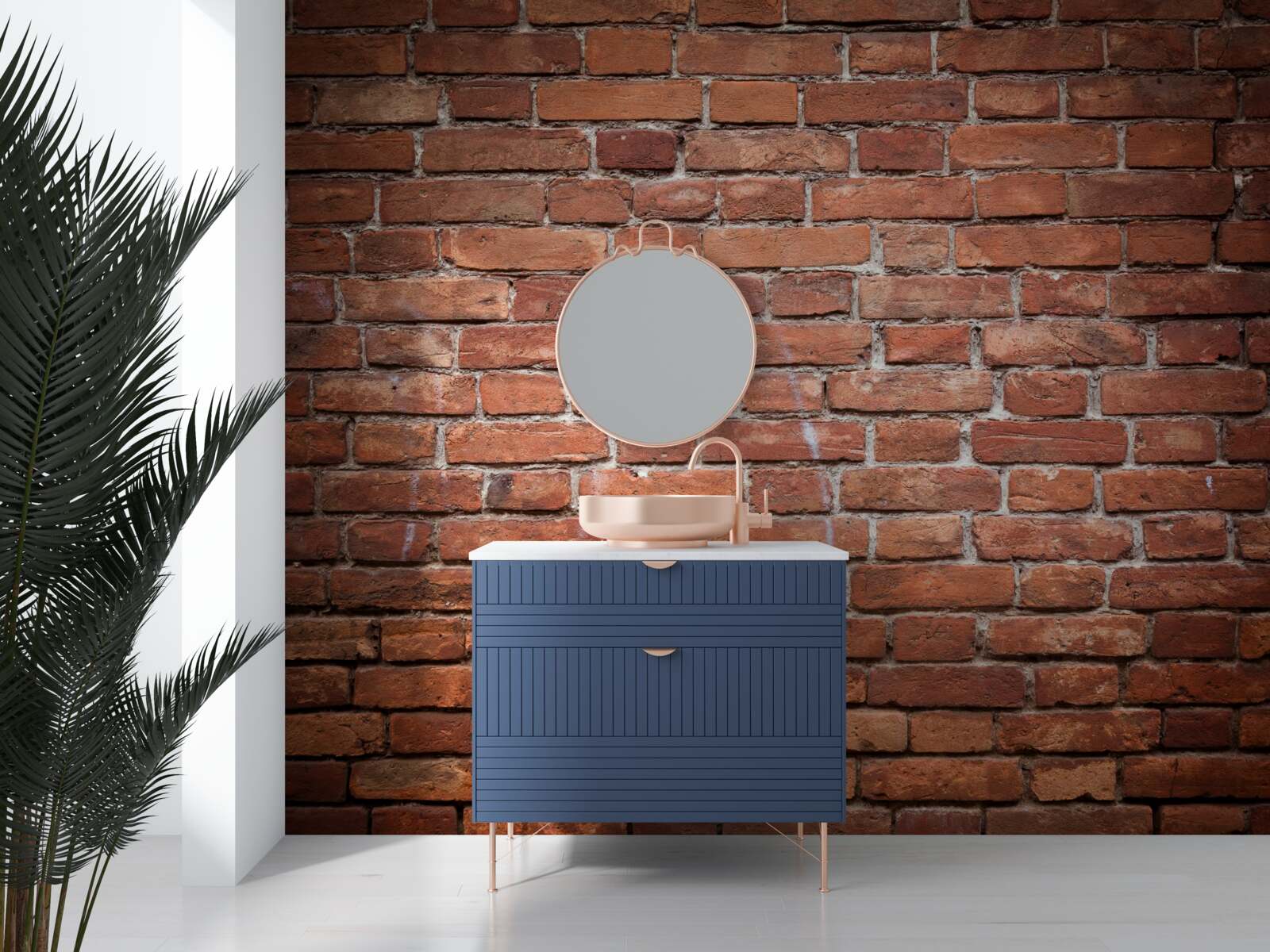 Фотошпалери квадратна частина стіни