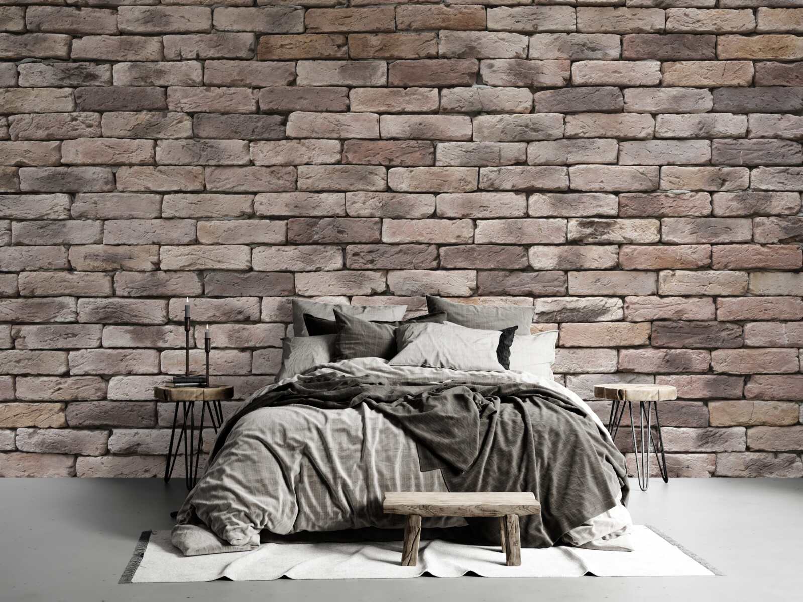 Фотошпалери будівництво з цегли ручного формування