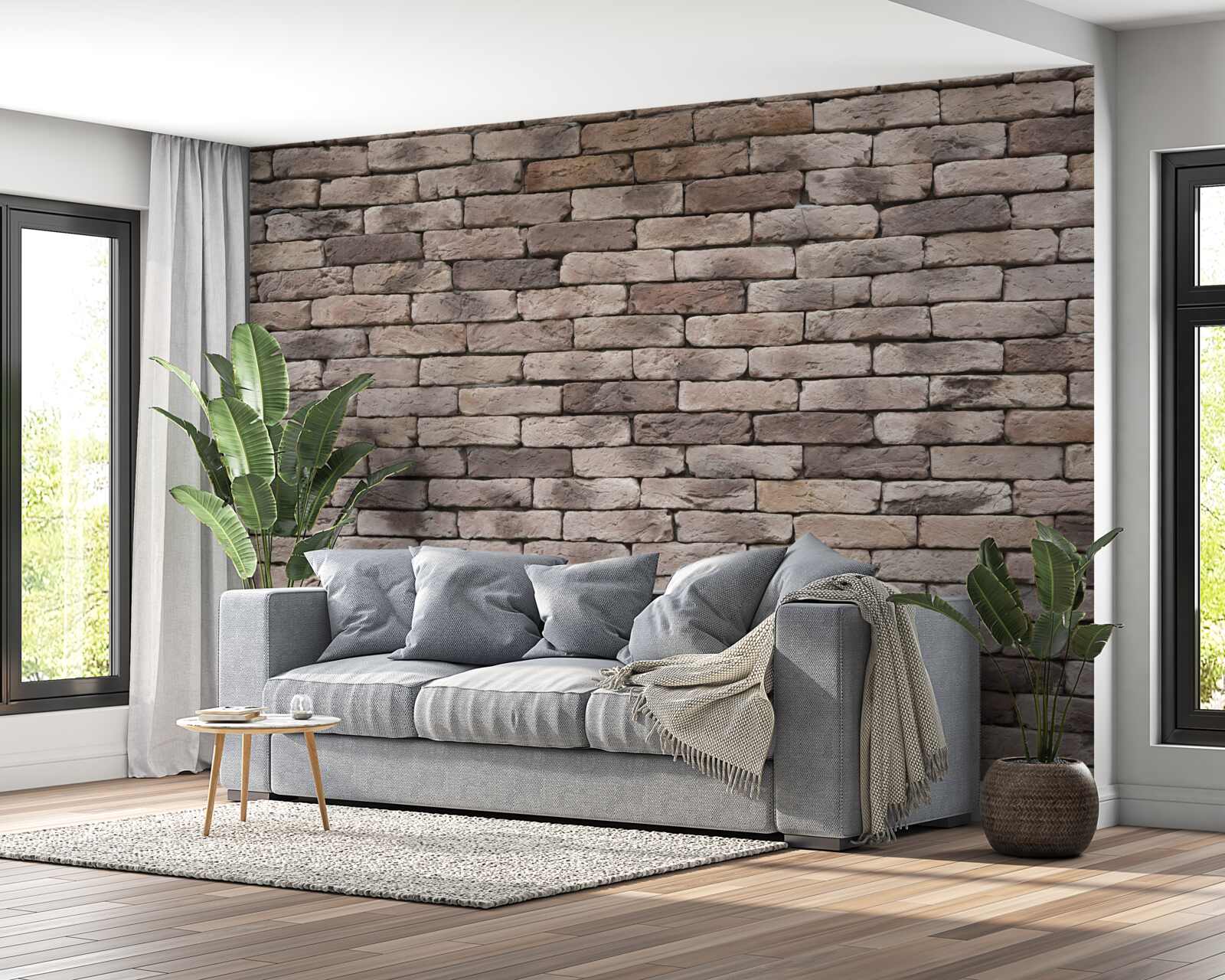 Фотошпалери будівництво з цегли ручного формування