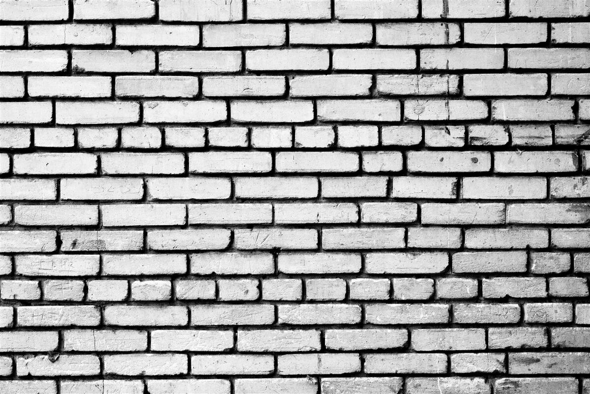 Фотошпалери Стіна, оздоблена білою цеглою