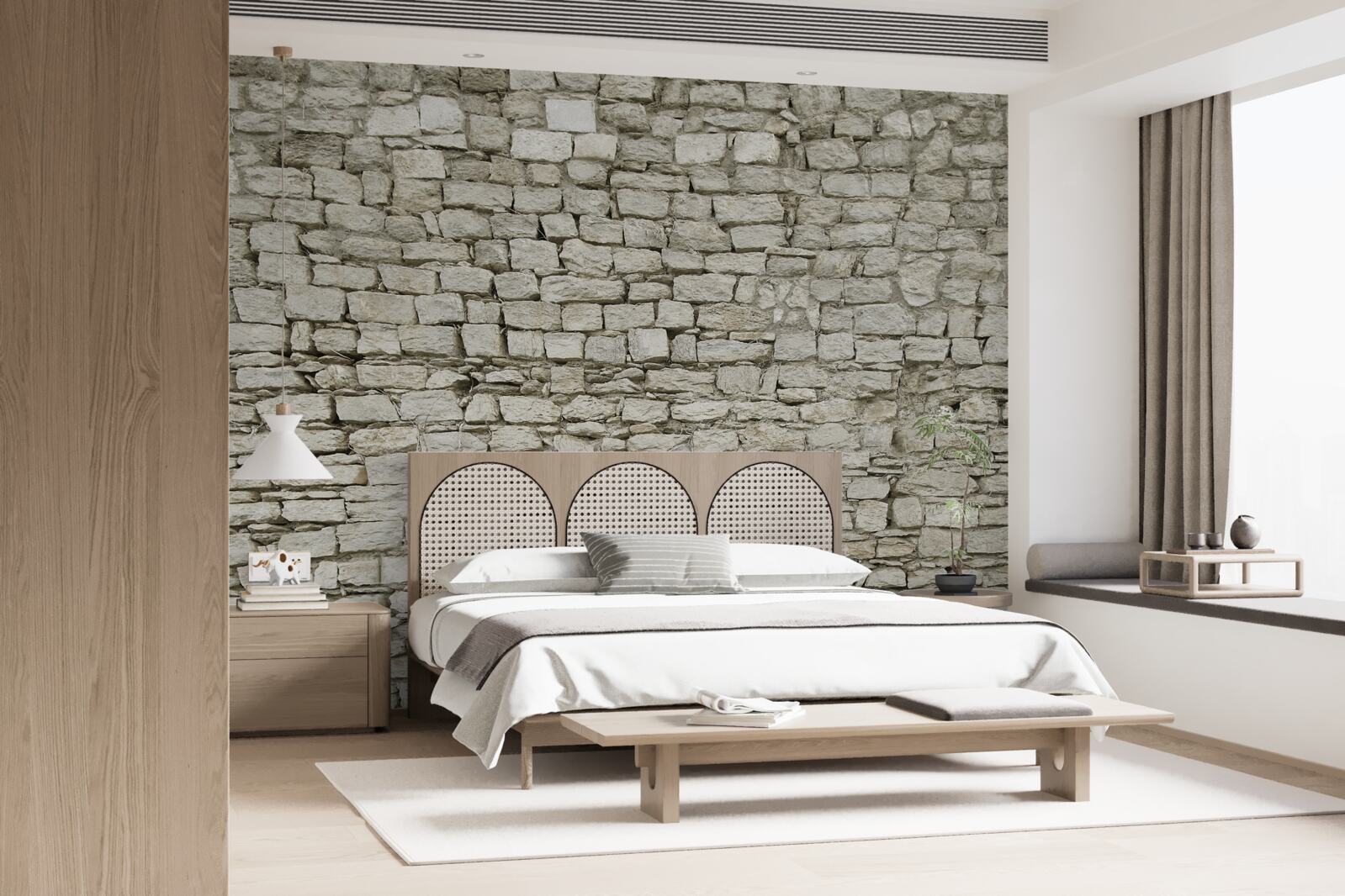 Фотошпалери кладка стін з розкиданого каменю