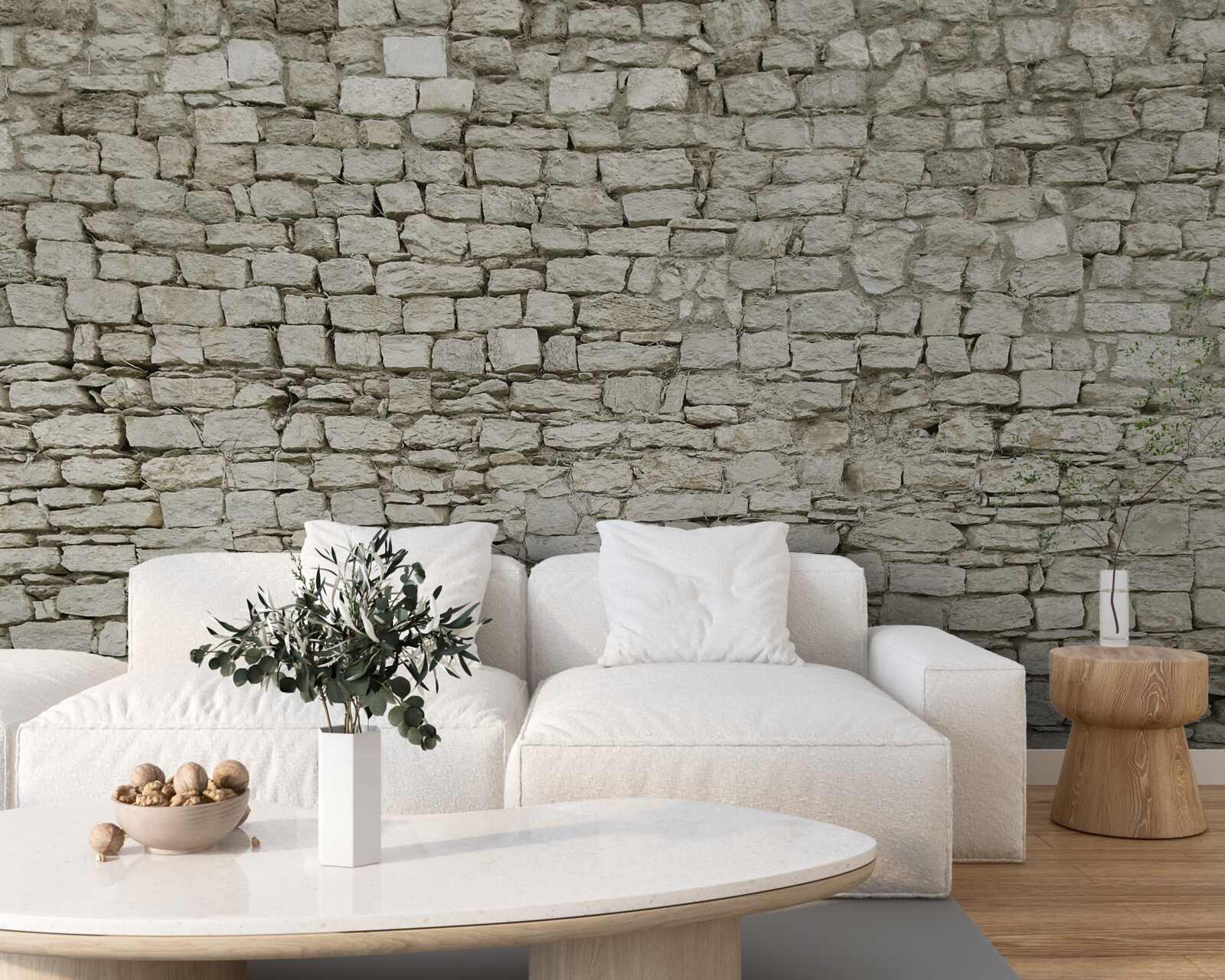 Фотошпалери кладка стін з розкиданого каменю