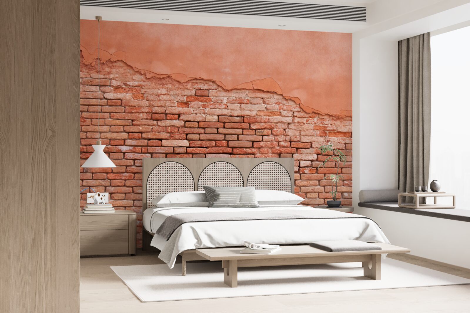 Фотошпалери обвалилася цегляна стіна