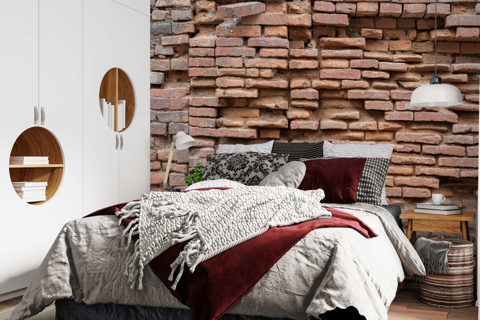 Фотошпалери кам'яна стіна, яка руйнується