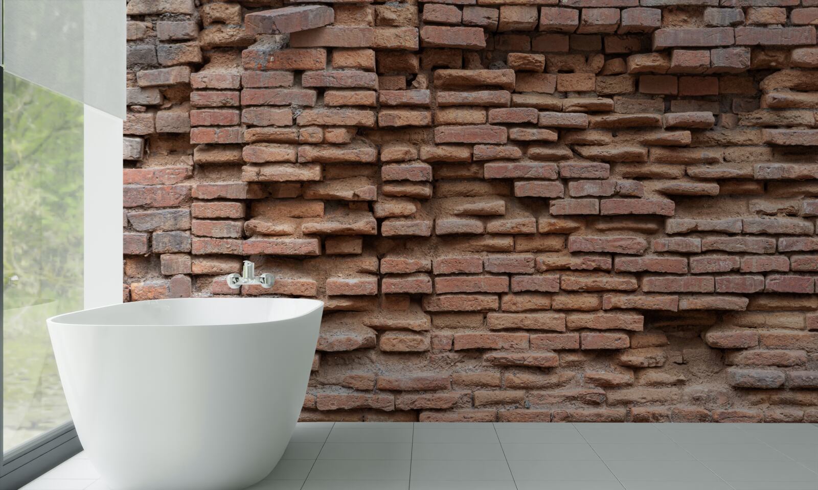 Фотошпалери кам'яна стіна, яка руйнується