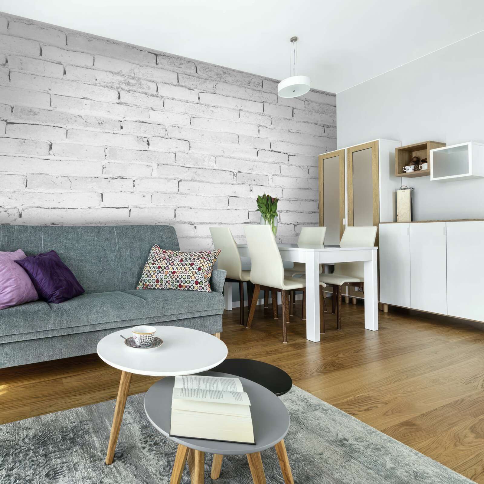 Фотошпалери груба цегла