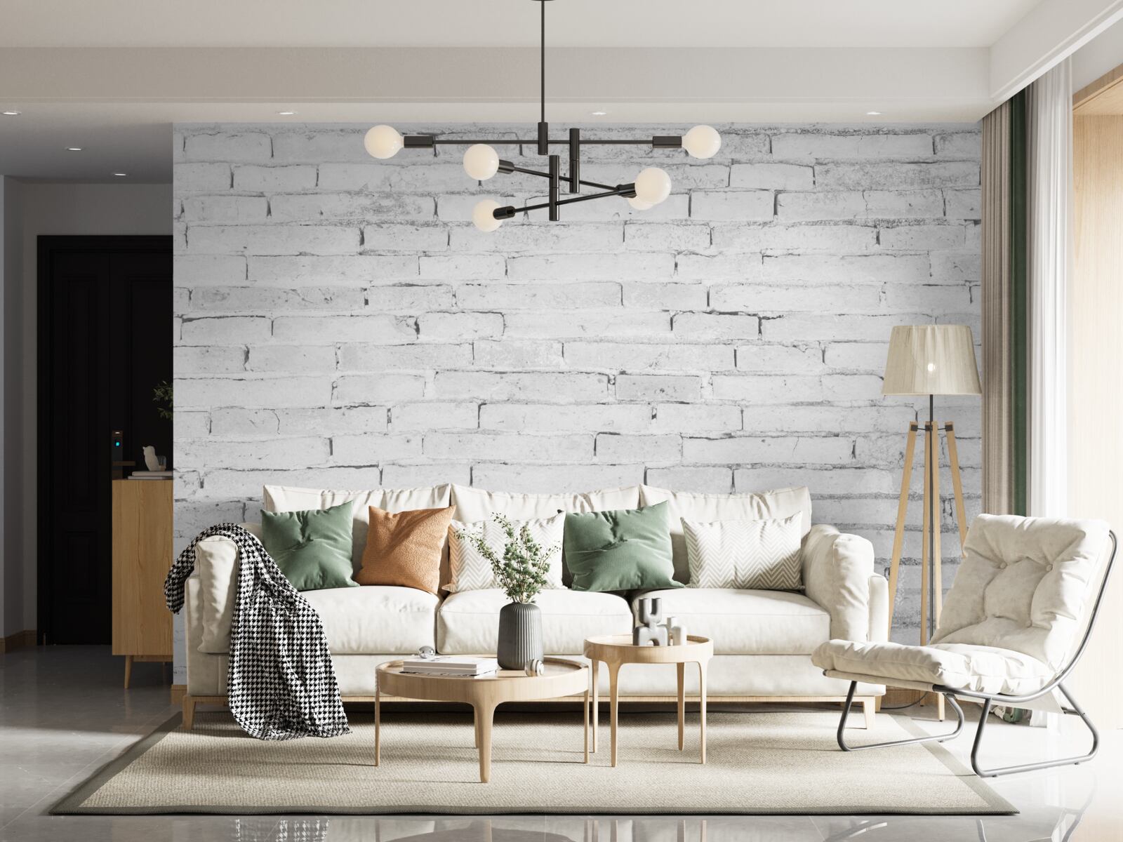 Фотошпалери груба цегла