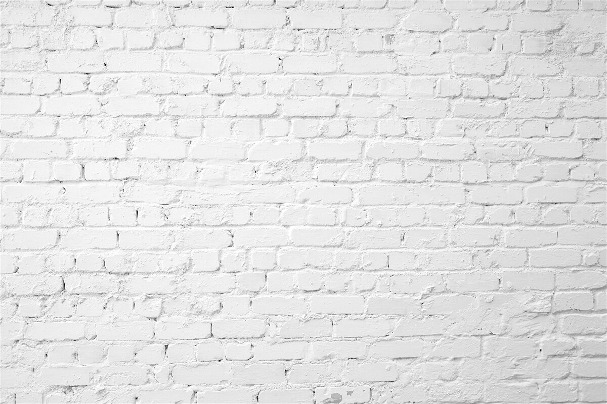 Фотошпалери біла цегляна стіна