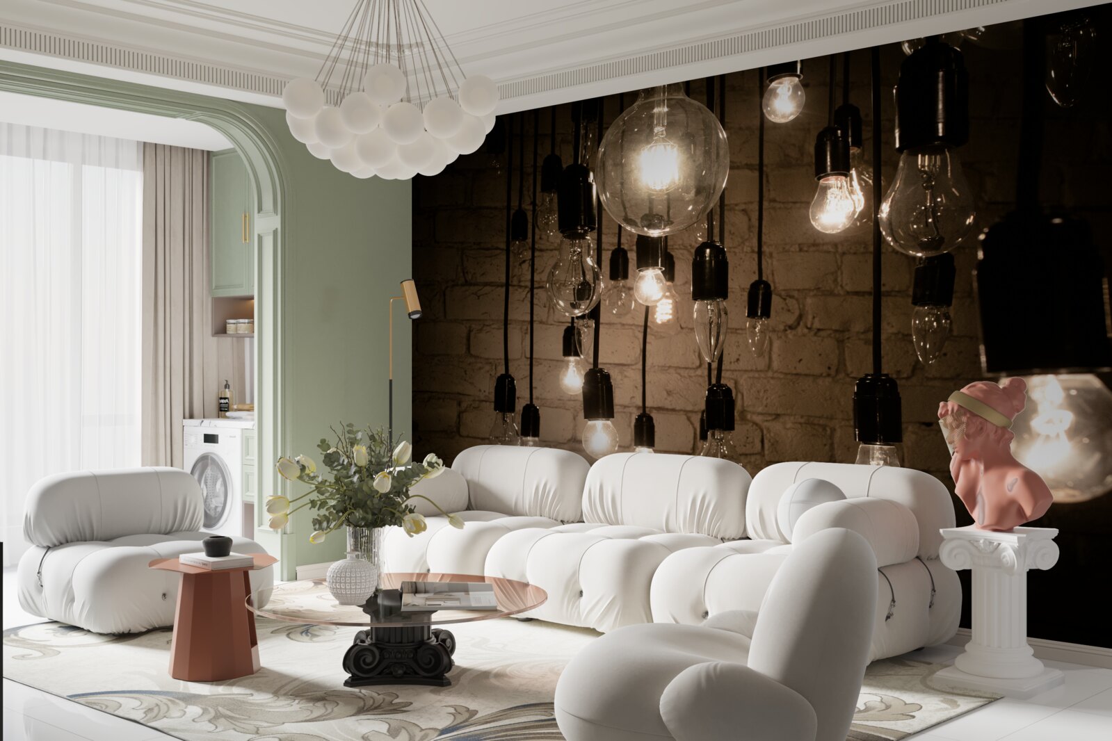 Фотошпалери форми цибулин різні