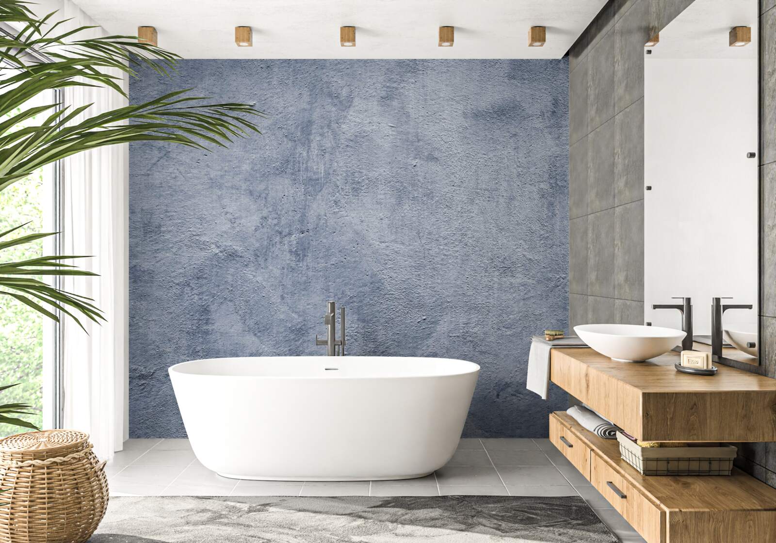 Фотошпалери szary concrete grunge