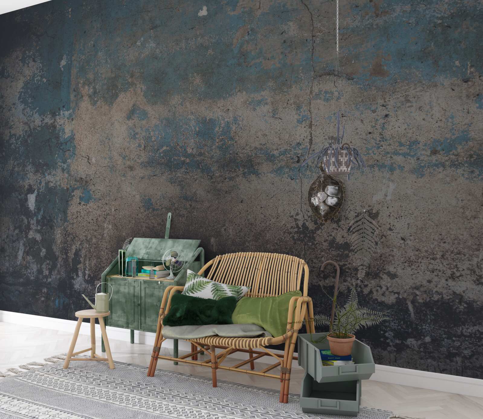 Фотошпалери структура стіни, стерта часом