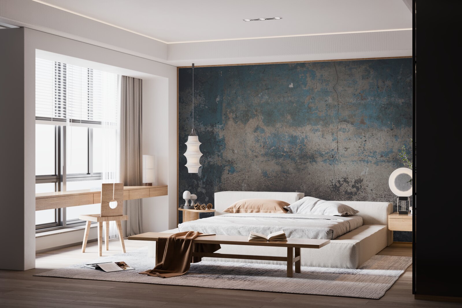 Фотошпалери структура стіни, стерта часом