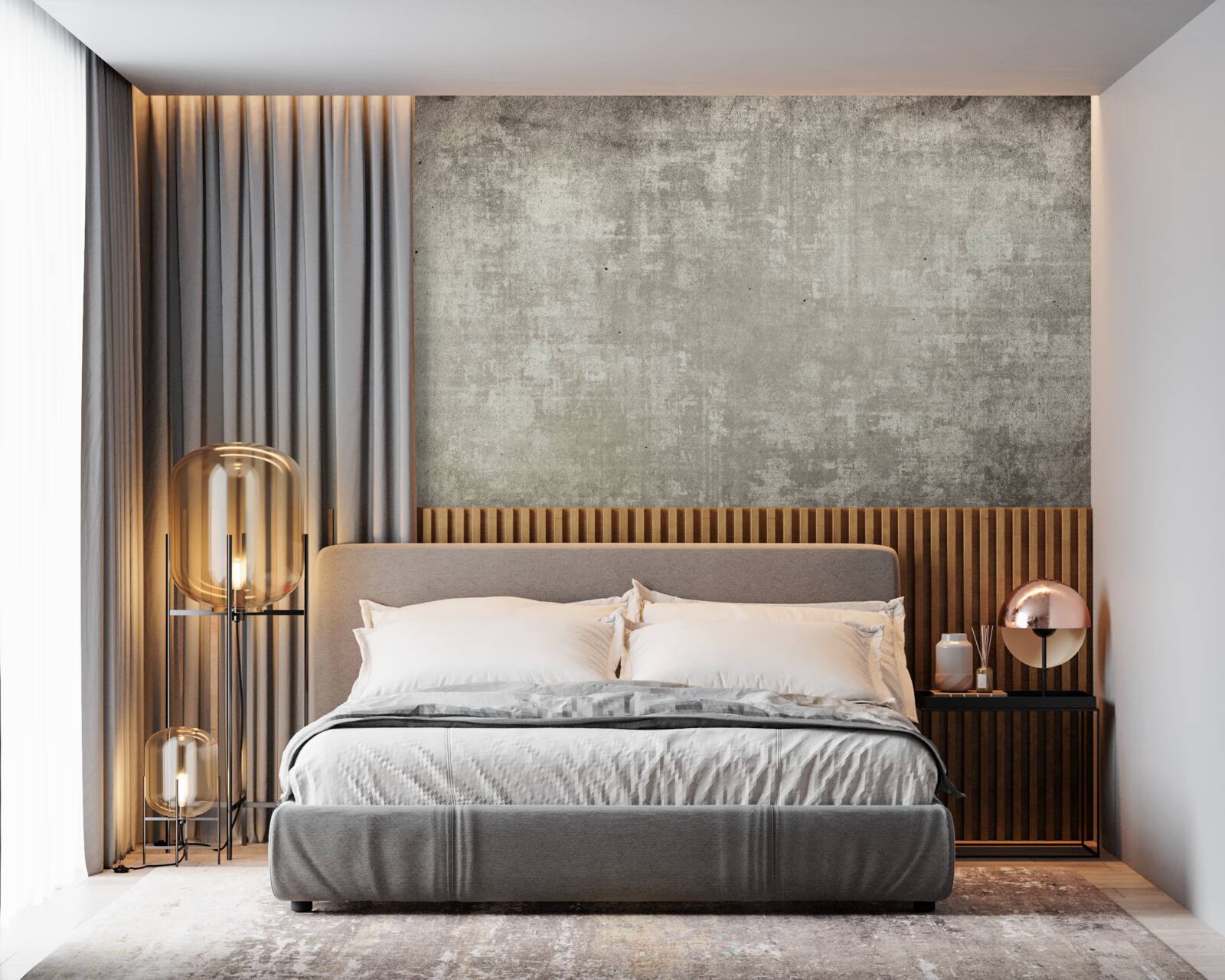 Фотошпалери фон в античному стилі, темно-сірий