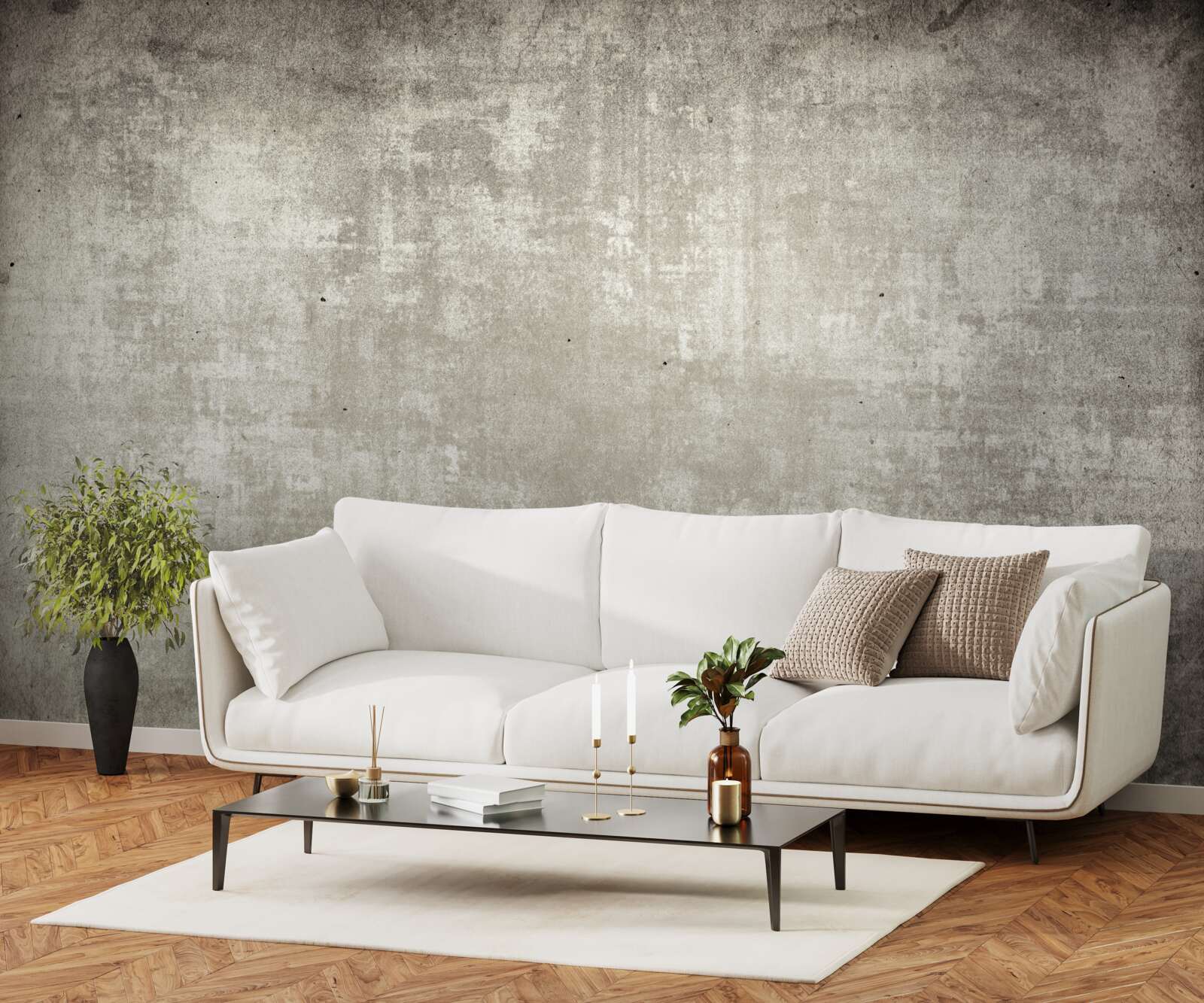 Фотошпалери фон в античному стилі, темно-сірий