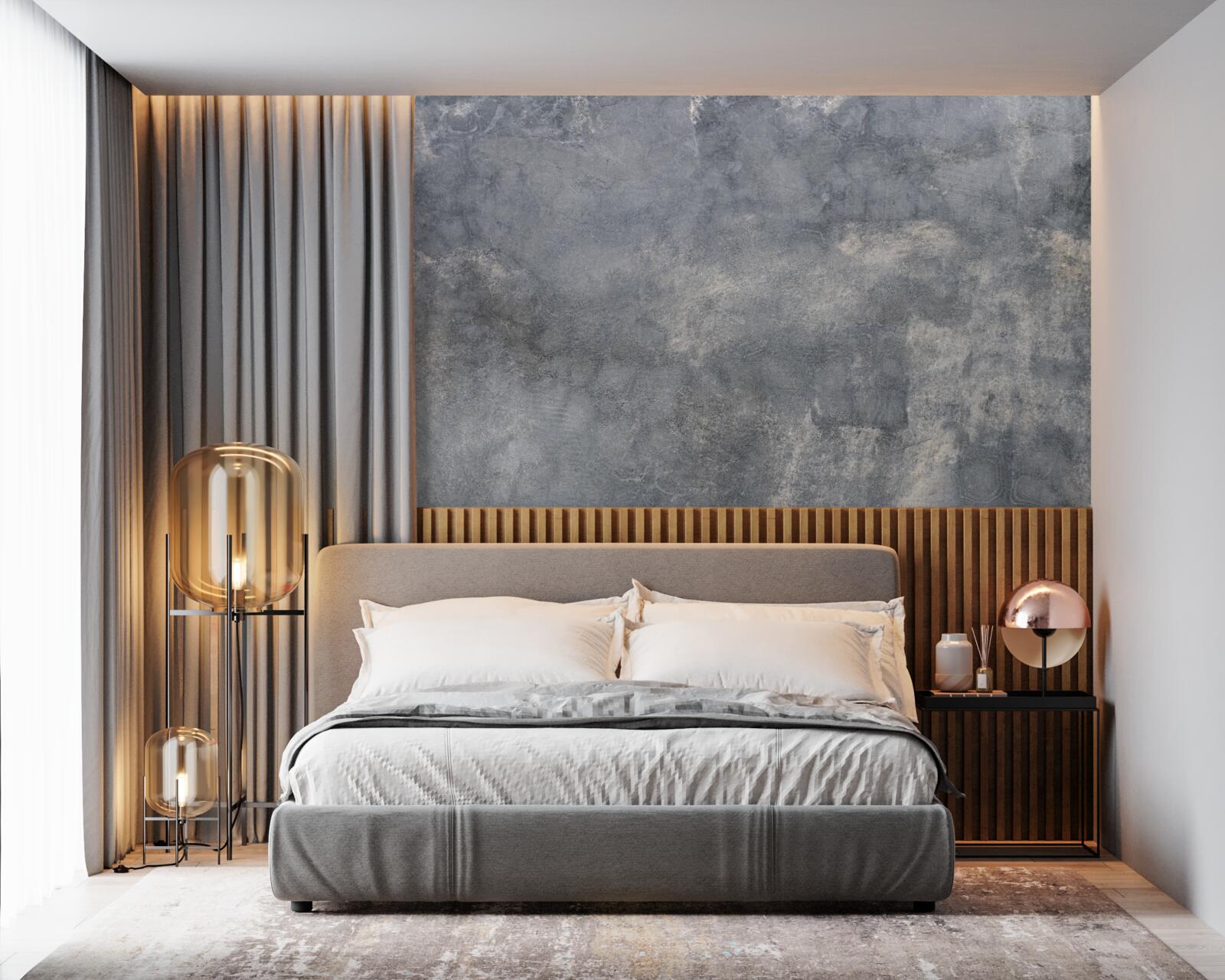 Фотошпалери сформована цементна стіна