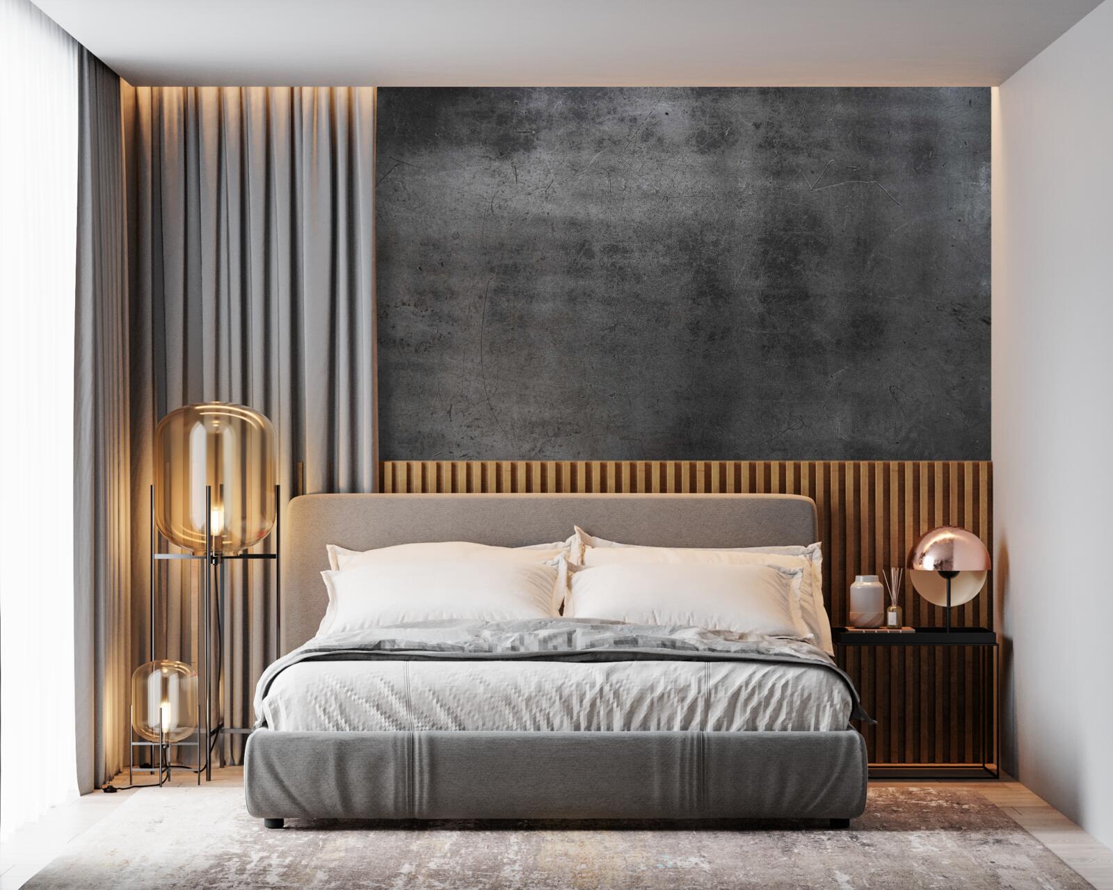 Фотошпалери металевий гранж у темних кольорах