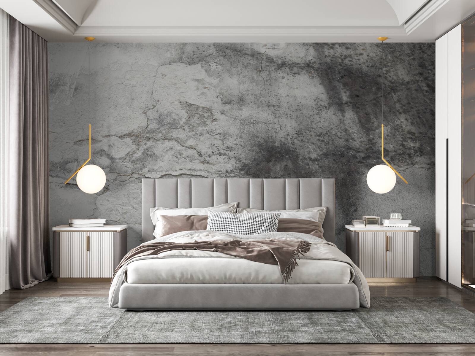 Фотошпалери структура в попелястих тонах