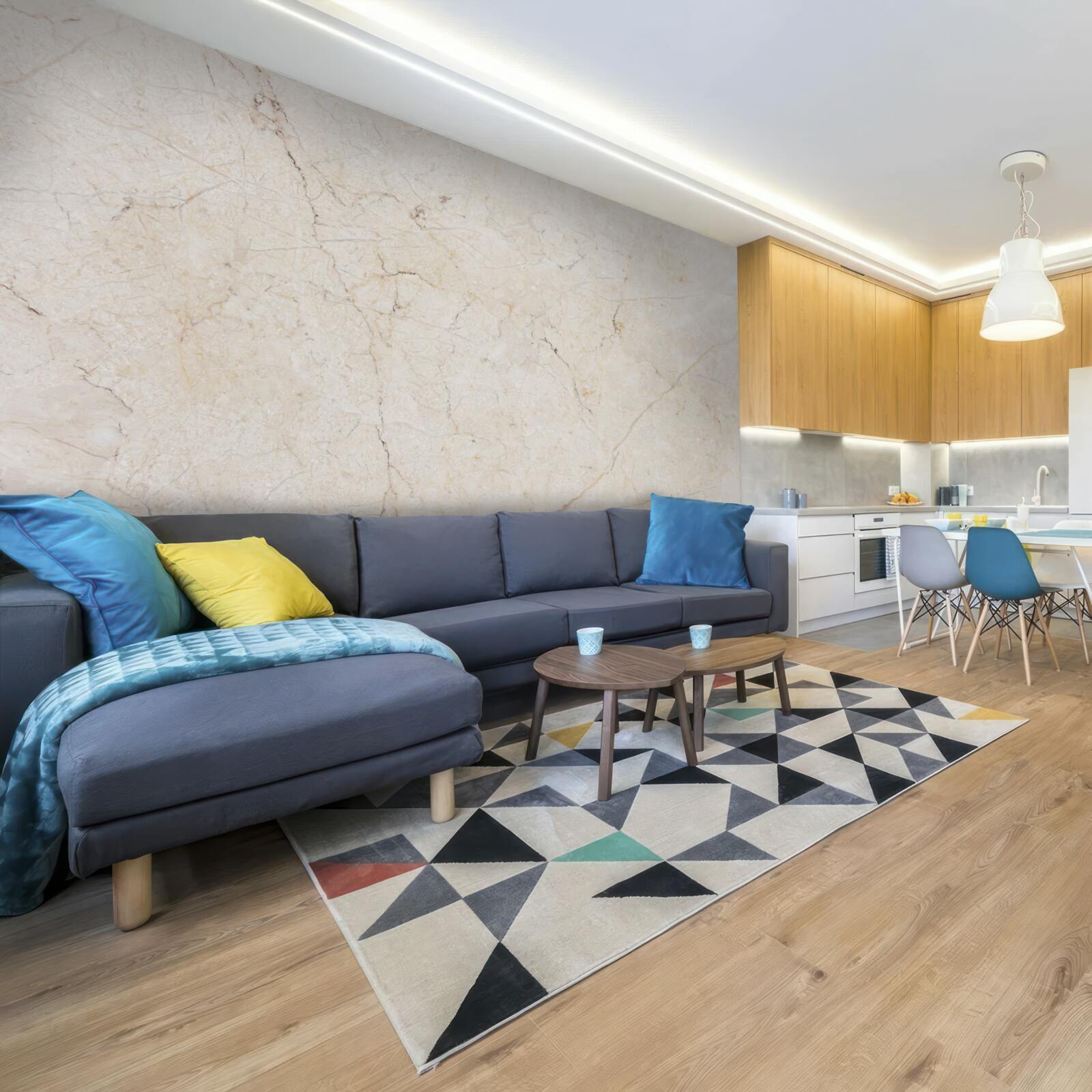 Фотошпалери бежевий мармуровий фон