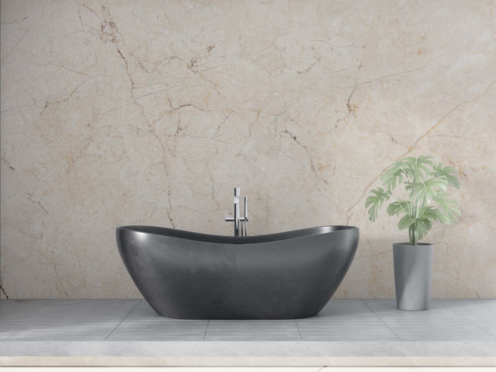 Фотошпалери бежевий мармуровий фон