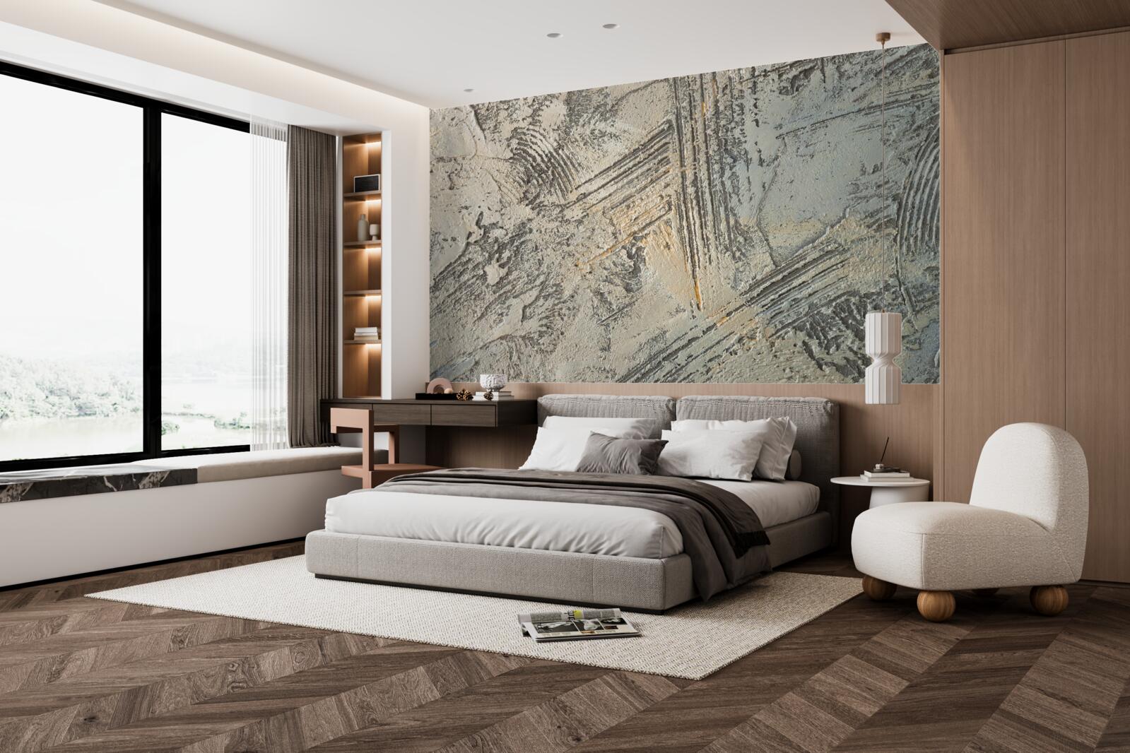 Фотошпалери унікальна декоративна штукатурка