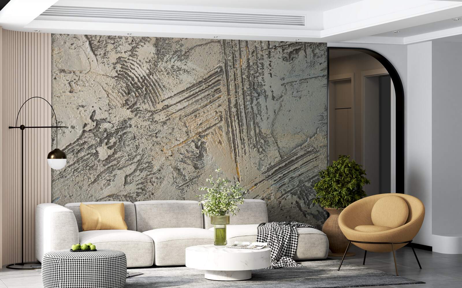 Фотошпалери унікальна декоративна штукатурка