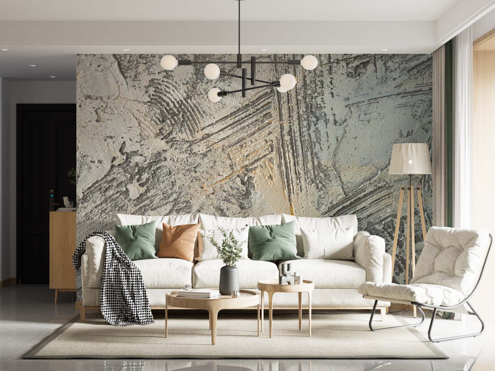 Фотошпалери унікальна декоративна штукатурка