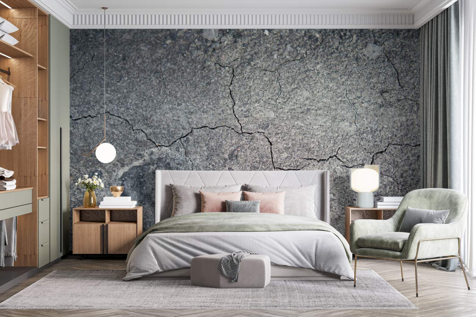 Фотошпалери сухість ґрунту