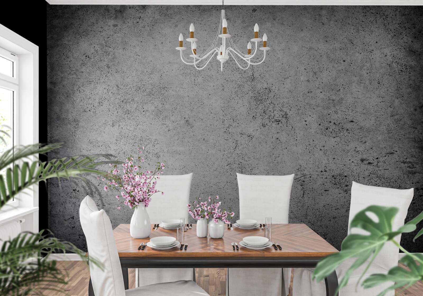 Фотошпалери стародавній сірий бар'єр