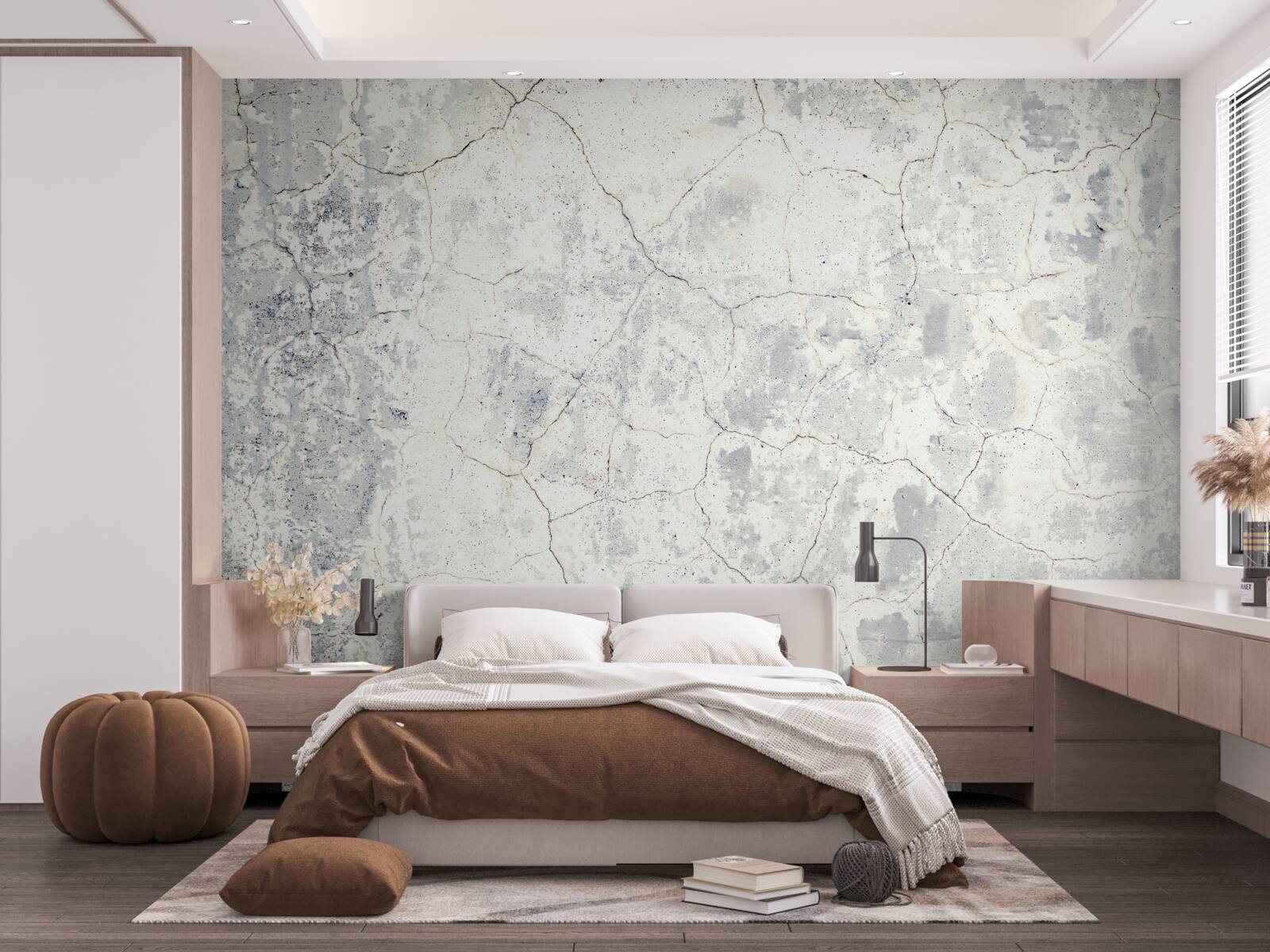 Фотошпалери поверх цементного бар'єру