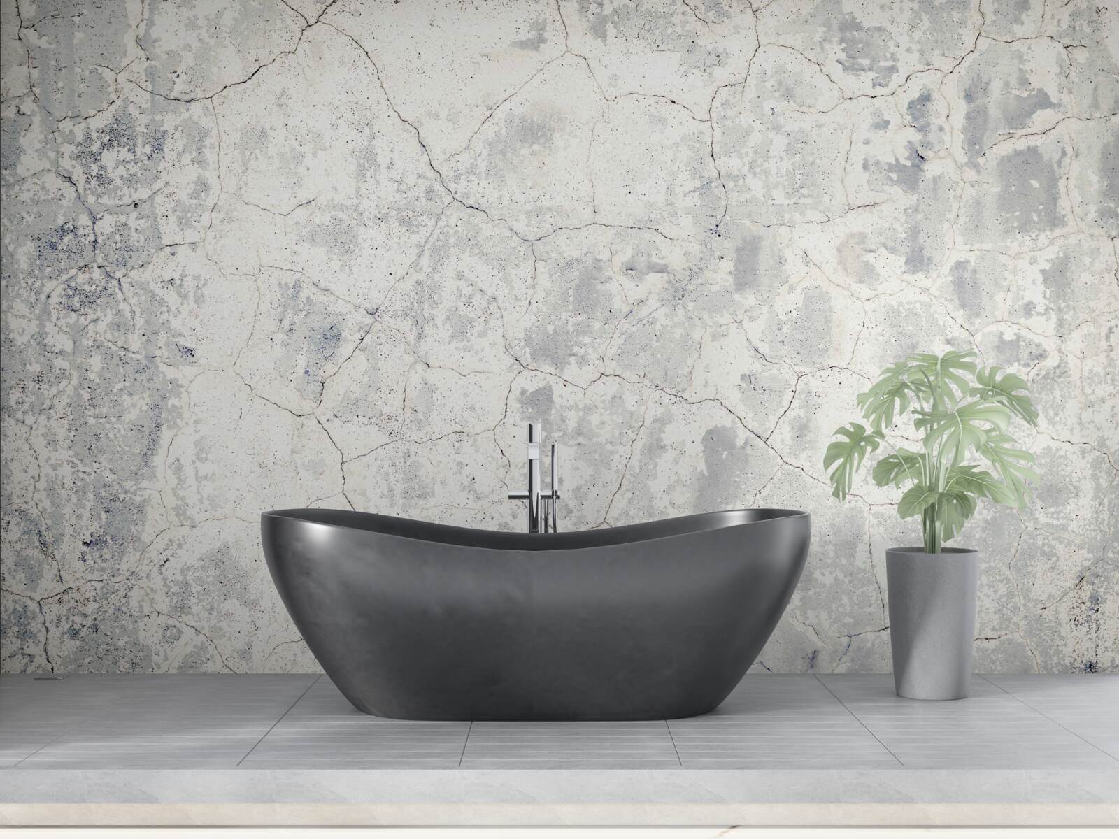 Фотошпалери поверх цементного бар'єру