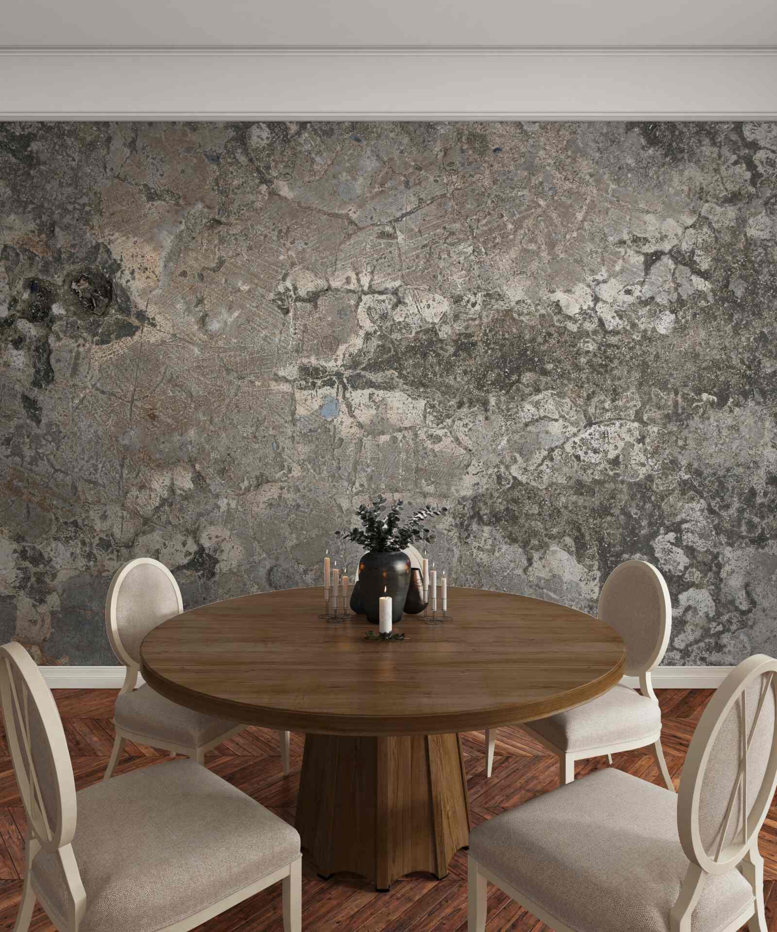 Фотошпалери сіра гранітна порода