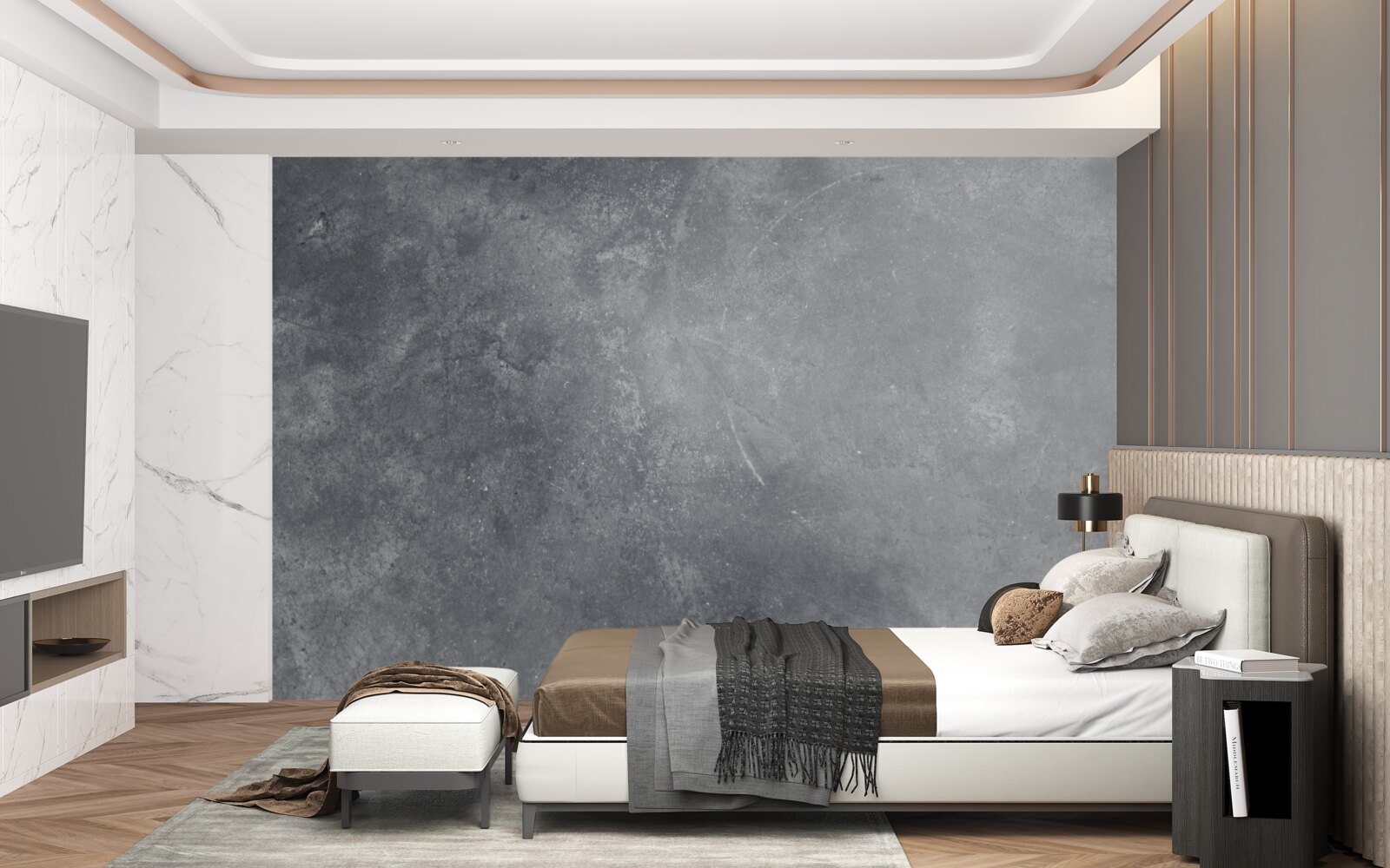 Фотошпалери сіра поверхня