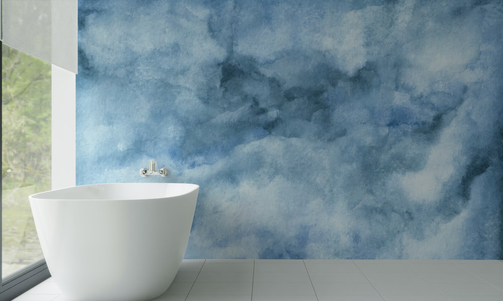 Фотошпалери слабка туманність хмар