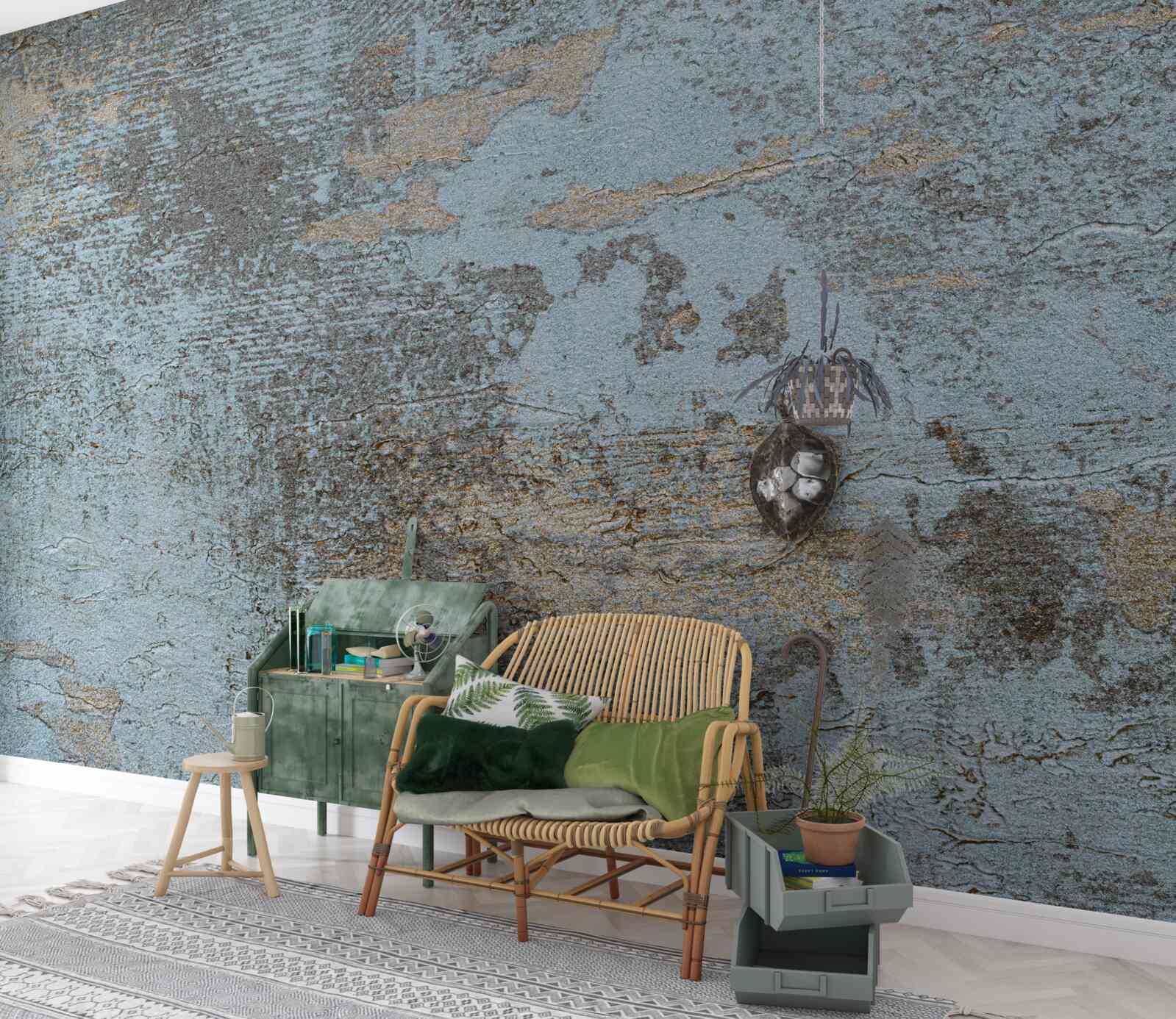 Фотошпалери старовинна структура фарби